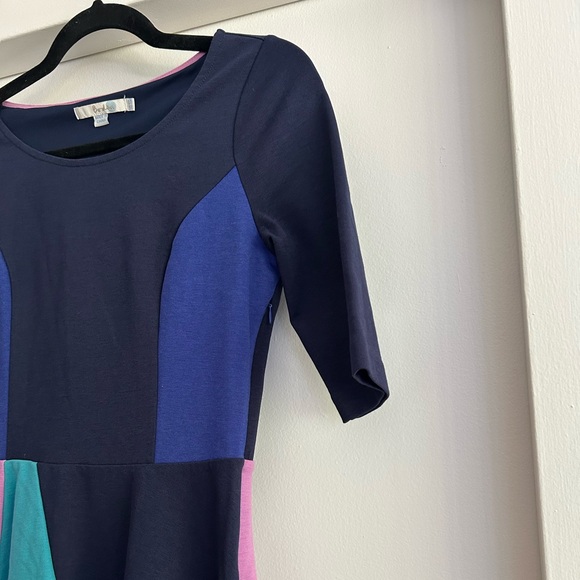 Boden colorful colorblock dress - Picture 3 of 5